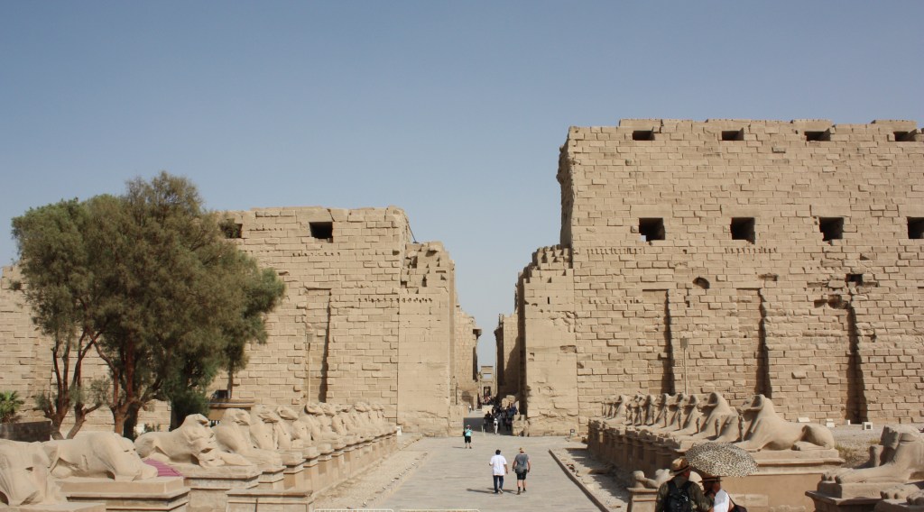 Gate Pylons at Karnak Egypt